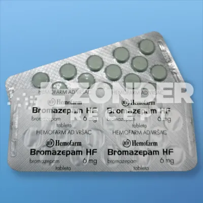 Bromazepam 6mg Strip 20 Tabletten
