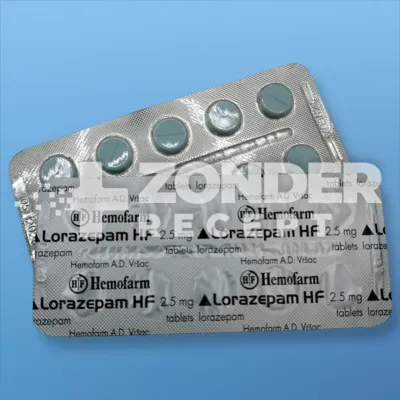 Lorazepam 2.5mg 10 Tabletten