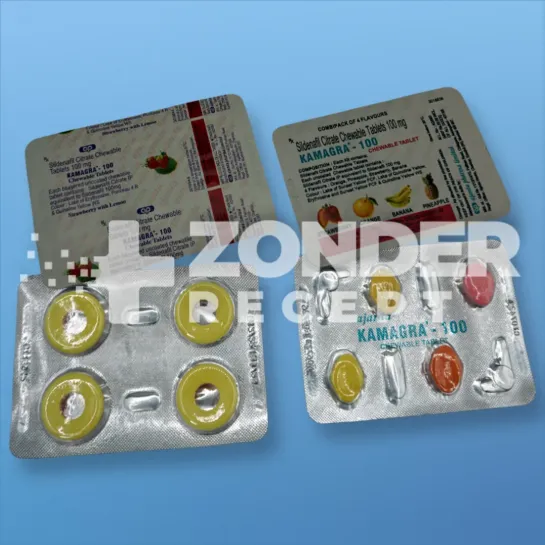 Kamagra Chew 100mg 4 Tabletten